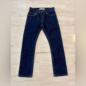 Levi’s 511 Boys Size 14 Reg Slim Fit Straight Leg Jeans, 27x27”